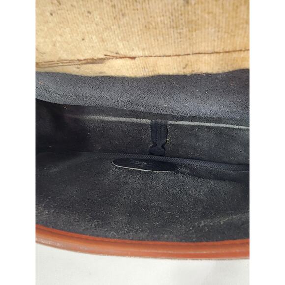 Vintage Dooney & Bourke Black All Weather Leather Top Handle Bag - Picture 12 of 16